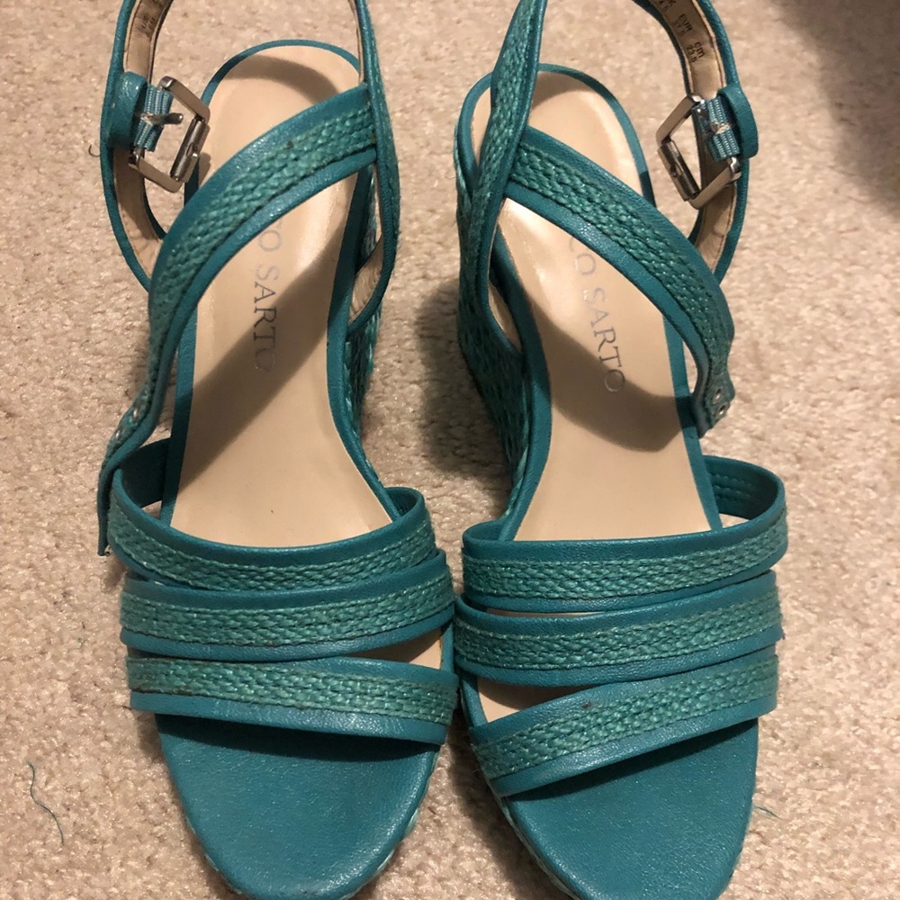 Franco sarto wedge heels
